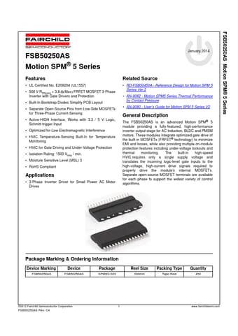  Datasheet Preview Page 1