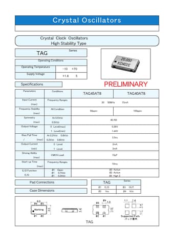  Datasheet Preview Page 1