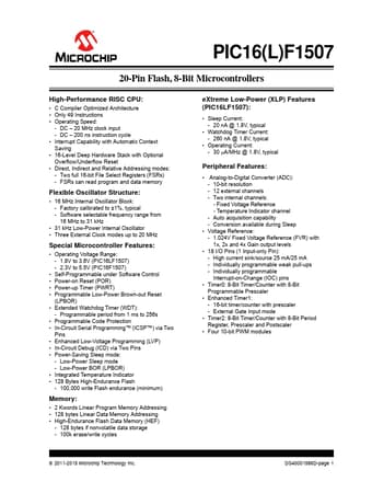  Datasheet Preview Page 1