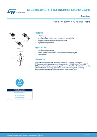  Datasheet Preview Page 1
