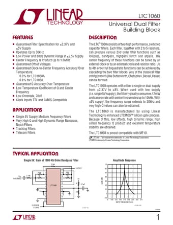  Datasheet Preview Page 1