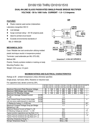  Datasheet Preview Page 1