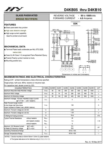  Datasheet Preview Page 1
