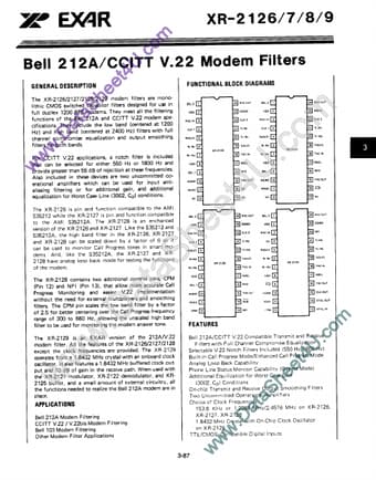  Datasheet Preview Page 1
