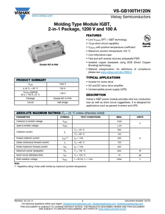  Datasheet Preview Page 1