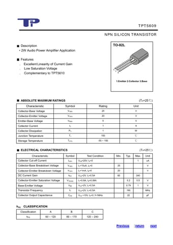  Datasheet Preview Page 1