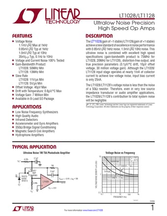  Datasheet Preview Page 1