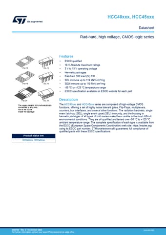  Datasheet Preview Page 1
