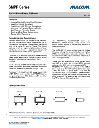  Datasheet Preview Page 1