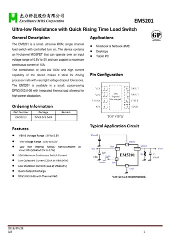  Datasheet Preview Page 1