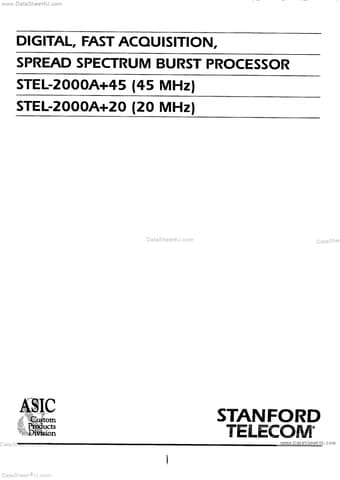  Datasheet Preview Page 1