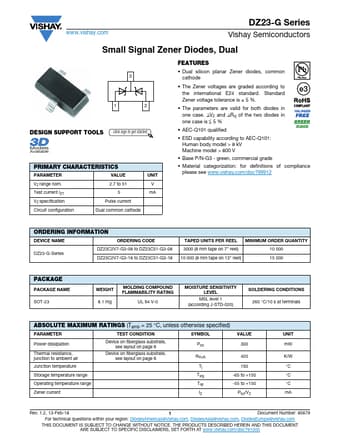  Datasheet Preview Page 1