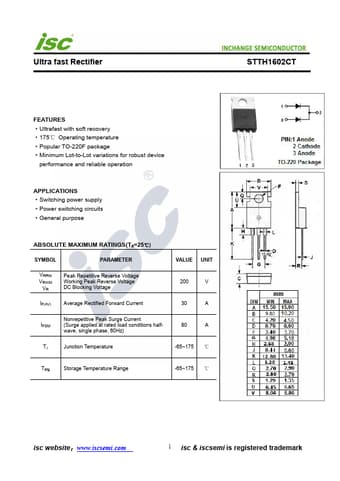  Datasheet Preview Page 1