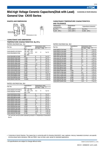  Datasheet Preview Page 1