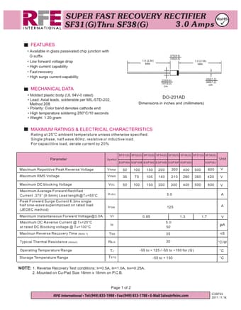  Datasheet Preview Page 1