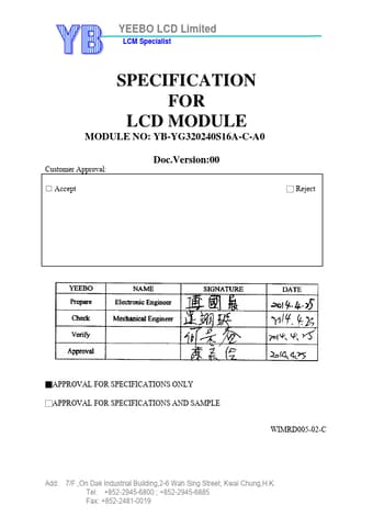  Datasheet Preview Page 1