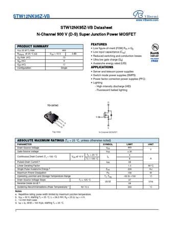  Datasheet Preview Page 1