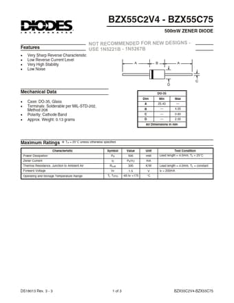  Datasheet Preview Page 1