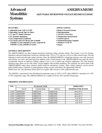  Datasheet Preview Page 1