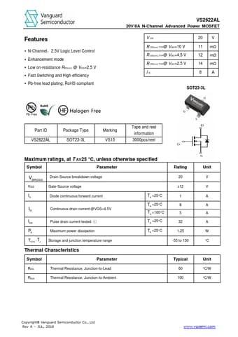  Datasheet Preview Page 1