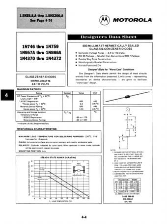  Datasheet Preview Page 1