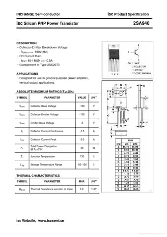  Datasheet Preview Page 1
