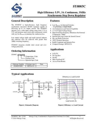 Datasheet Preview Page 1