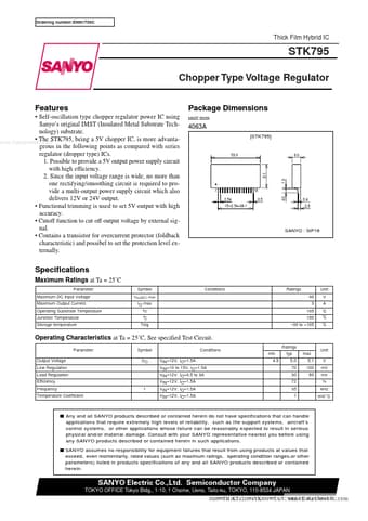  Datasheet Preview Page 1