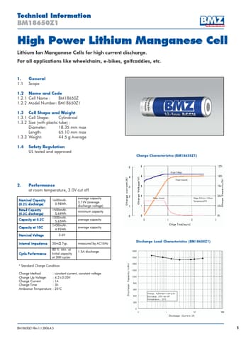  Datasheet Preview Page 1