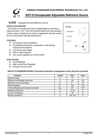  Datasheet Preview Page 1