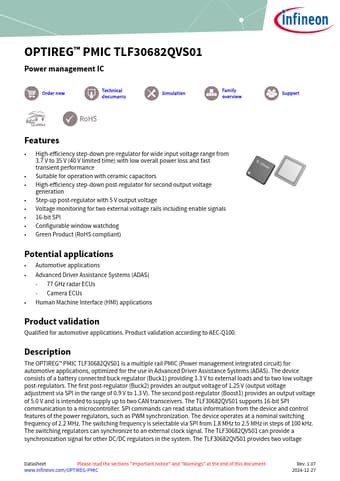  Datasheet Preview Page 1