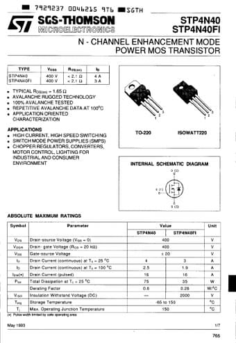  Datasheet Preview Page 1