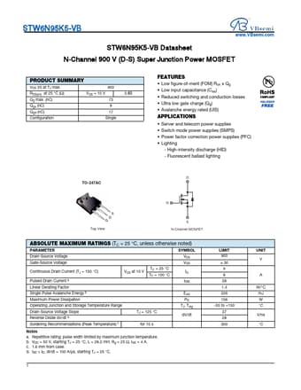  Datasheet Preview Page 1