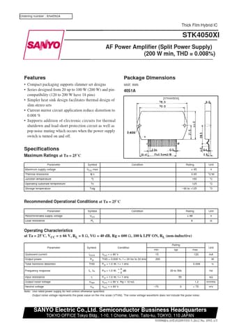  Datasheet Preview Page 1
