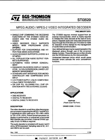  Datasheet Preview Page 1