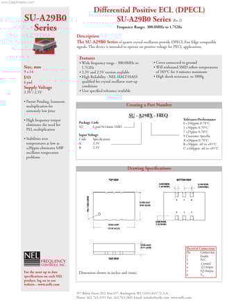  Datasheet Preview Page 1