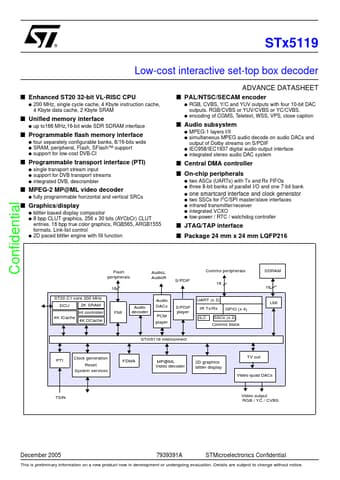  Datasheet Preview Page 1