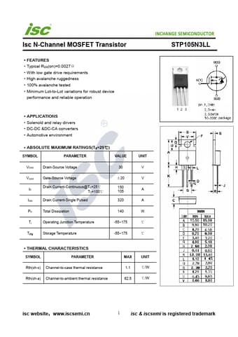  Datasheet Preview Page 1