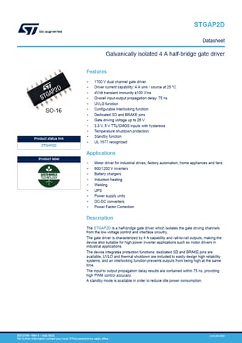  Datasheet Preview Page 1