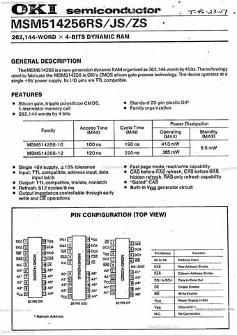  Datasheet Preview Page 1
