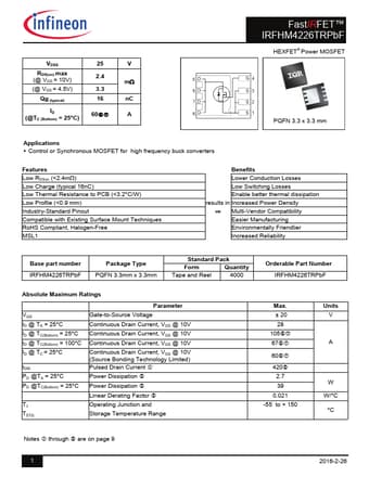  Datasheet Preview Page 1