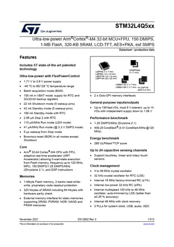  Datasheet Preview Page 1