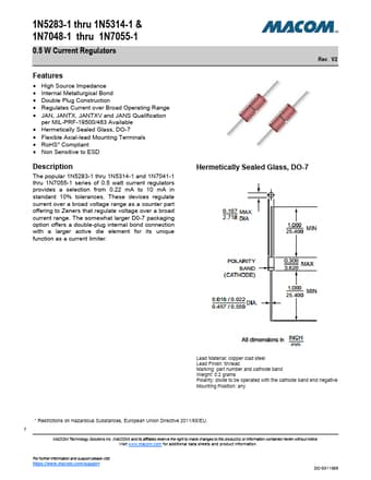  Datasheet Preview Page 1