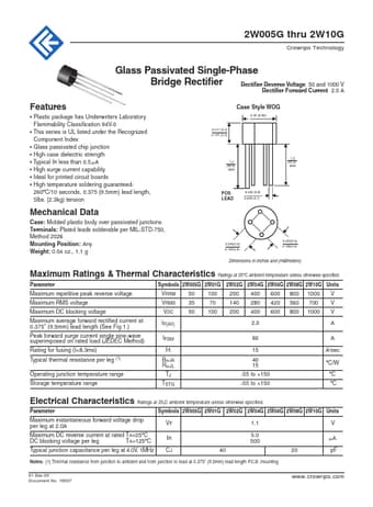  Datasheet Preview Page 1