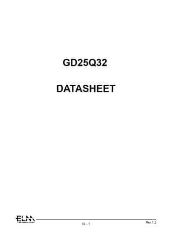  Datasheet Preview Page 1