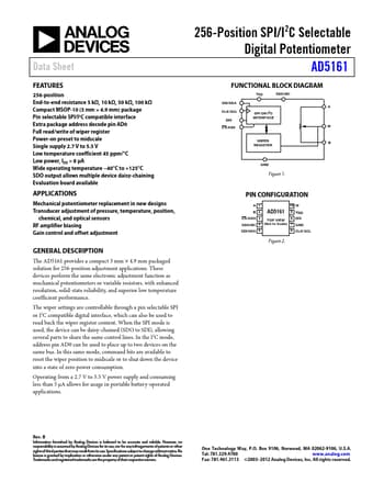  Datasheet Preview Page 1