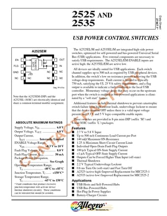  Datasheet Preview Page 1