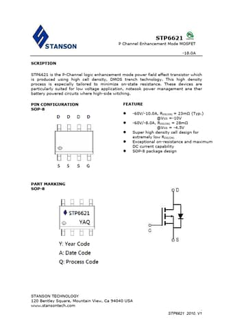  Datasheet Preview Page 1