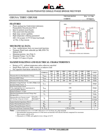  Datasheet Preview Page 1