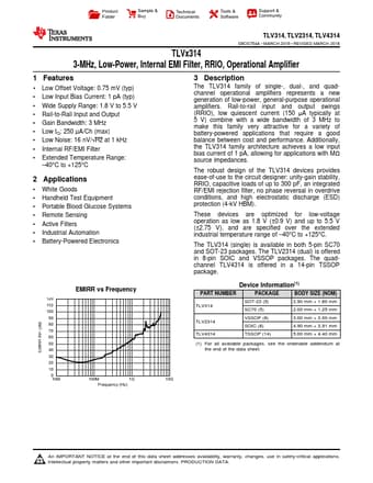  Datasheet Preview Page 1